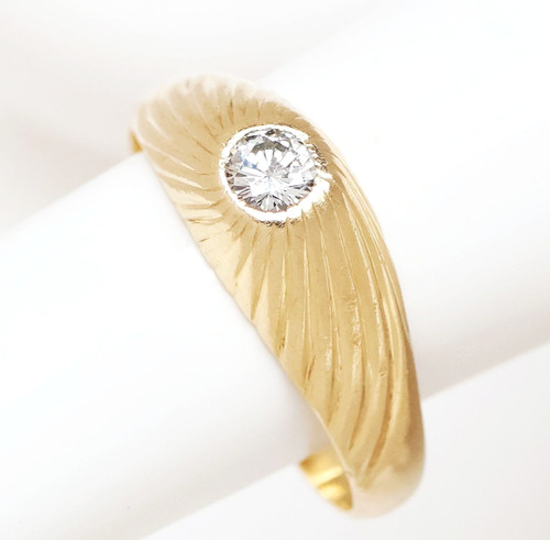 Brillantring karat 750 gold - brillantring,