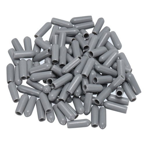 100stk gummi endkappen 4mm - 4mm, id