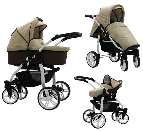 Vielseitiger 3in1 kinderwagen - vielseitiger,