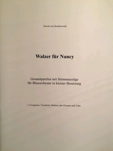 Musiknoten walzer für - walzer,