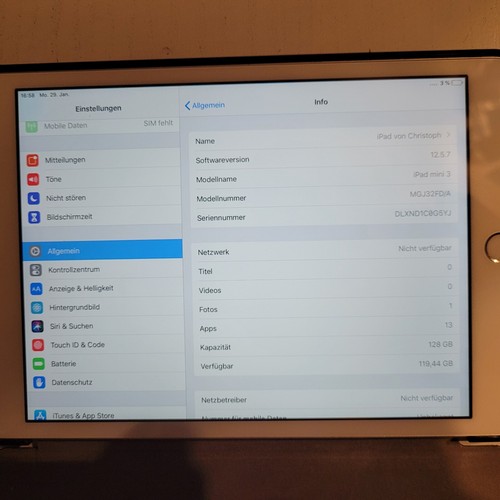 Apple ipad mini 128gb 9 - 3, [7,9"
