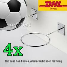 4 Stk Ballhalter Ballständer Halterung Display Basketball Fußball Volleyball DHL