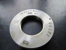 Gewinde Lehrring M 33 x 1