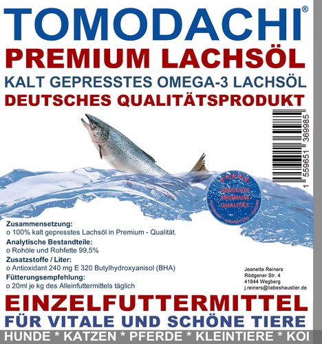 Lachsöl katze omega3 - omega3,