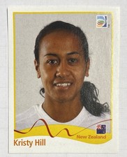 Kristy Hill Neuseeland Panini Sticker WM 2011 Frauen  SELTEN !