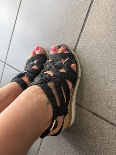 Sandalen kunstleder kork - sandalen,