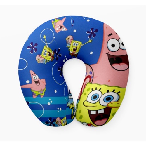 Spongebob travel cushion - spongebob,