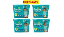 Pampers Baby Dry Windeln Größe 8 Monatsbox Mega Pack Big Pack 112 Stück 17+KG