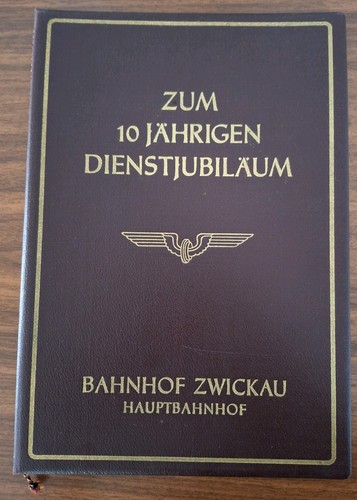 Urkunde deutsche reichsbahn - urkunde,