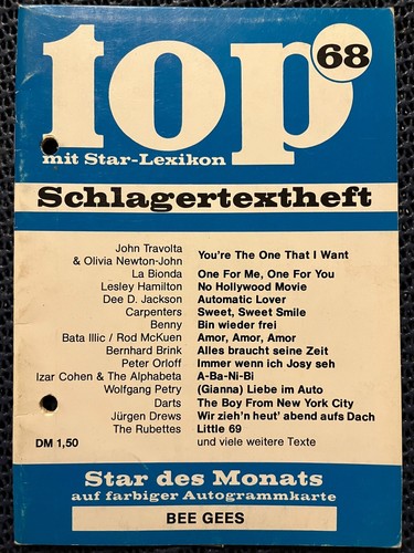 Top schlagertextheft 68 - nr.,