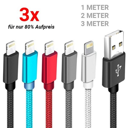 Iphone kabel nylon usb auf - usb,