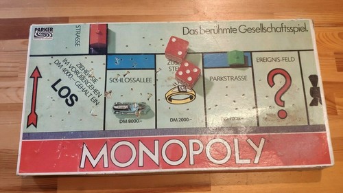 Monopoly sehr alt deutsche - monopoly, |