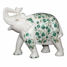 9 " Marmor Elefant Semi