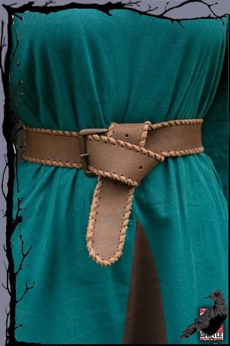 Mittelalter larp ledergürtel - larp,