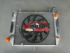 Aluminum Radiator+FAN FIT For