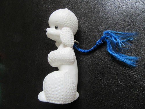 Pudel-Plastik-Figur-weiß-orig