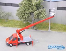 Elbe-Modell Bausatz Arbeitsbühne teleskopierbar 3,5t LKW beweglich EM182