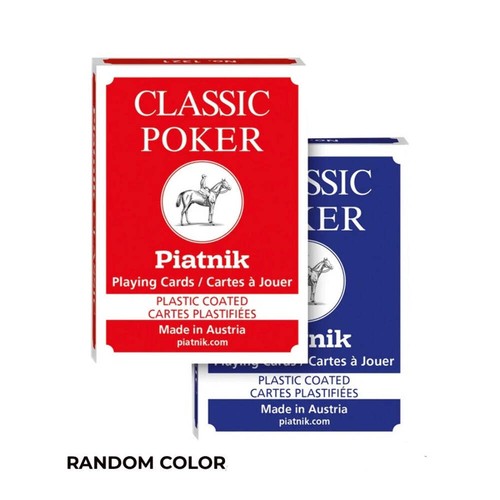 Piatnik classic poker - classic,
