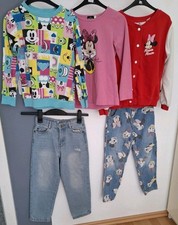 ❤ H&M Minnie Mouse DISNEY  Jacke SWEATSHIRT Jeans Jeggings Gr 128 GEPFLEGT ❤