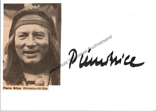 Original autogramm pierre - autogramm,