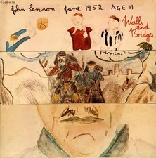 John Lennon - Walls And Bridges (LP, Album) 1974 (NM or M-|NM or M-)
