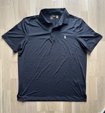 Polo Ralph Lauren Herren Poloshirt Performance Schwarz M Neu