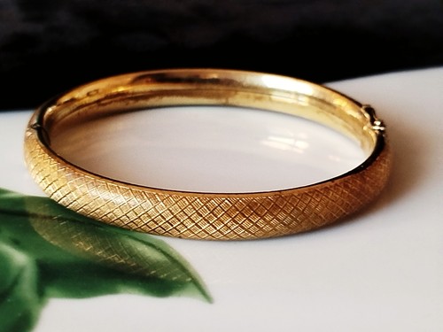 Vintage gold armreif armband - armreif,