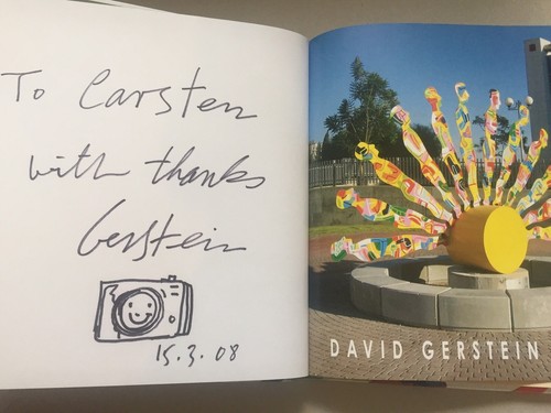 David gerstein signiert - david,