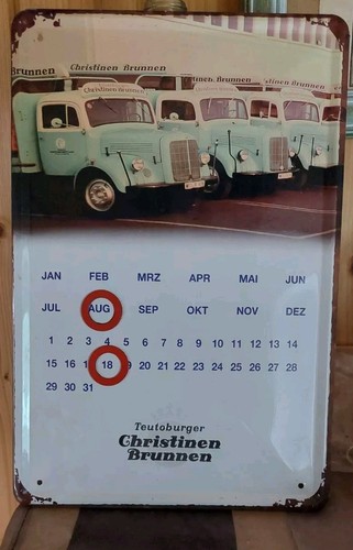 Ewiger kalender teutoburger - kalender,
