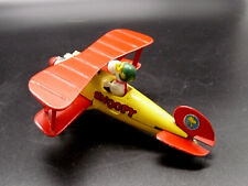 Snoopy Biplane Spielzeug Flugzeug Aviva Toys 1965 Vintage Kult