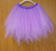 Tüllrock Rock Tütü Ballettrock Gr. M / Lila  Party Fasching Junggesellenabschied