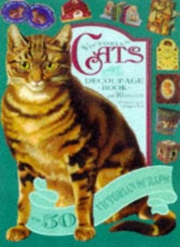 Victorian cats decoupage book - cats:,