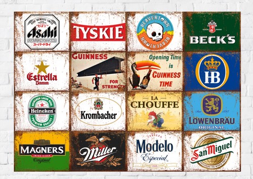 Metall bierschilder rustikale - bierschilder,,