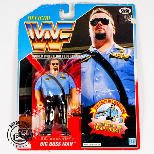 Wwf hasbro big boss - boss, 1991