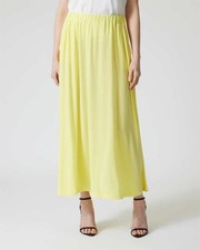 Rock gelb 46 Damen Maxirock