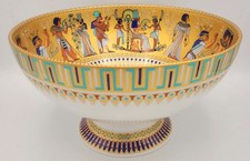 Ägypten Theben Kaiser Porzellan Prunk Zier Schale Tut Ench Amun Neuwertig Top 