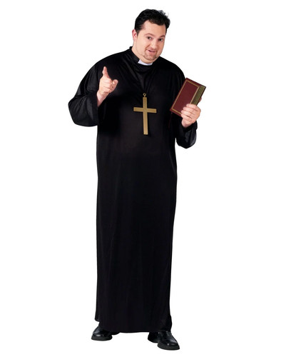 Klassisches priester kostüm - klassisches,