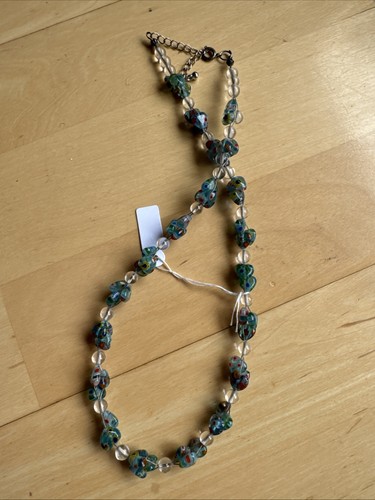 Murano glas kette vintage - murano,