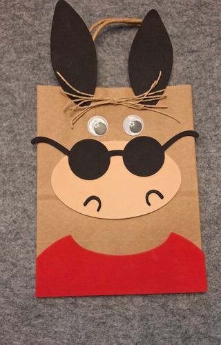 Geschenktüte papier kuh - papier, 🐄