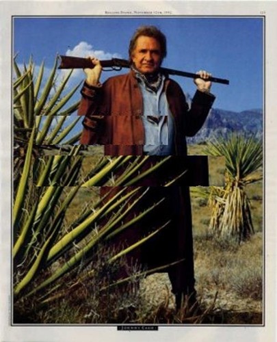 Johnny cash magazine photo - johnny,