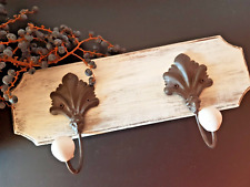 Garderobenhaken Vintage weiß