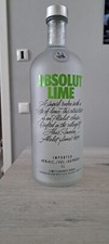Absolut Vodka  lime  | 1000ml | leer | SAMMLUNGSAUFLÖSUNG deko basteln sammeln
