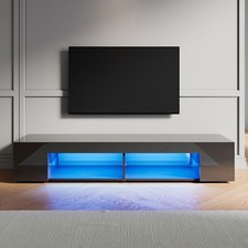 TV Schrank mit LED Hängeboard