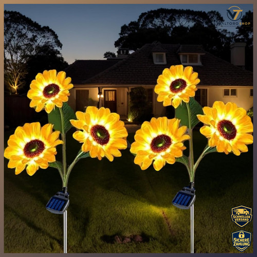Solar sonnenblumenlichter - solar-sonnenblumenlichter, 2