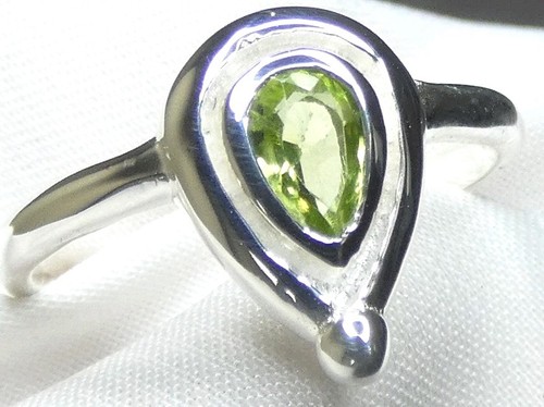 Ring peridot olivin 925 - 💚ring,
