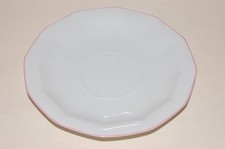 Untertasse 13,8cm Facette rosa Tirschenreuth Bavaria