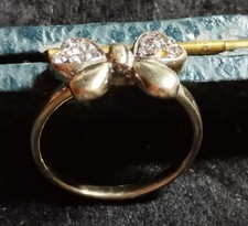 schöner Ring, goldfarben, 17mm