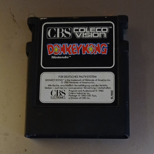 Cbs electronics colecovision - cbs,