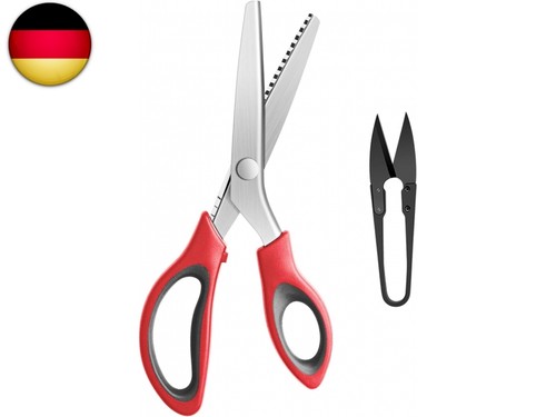 Schere gezahnt komfortgriffe - schere, gezahnt,