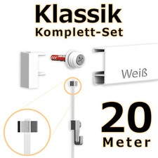 Bilderschienen Set 20 Meter in